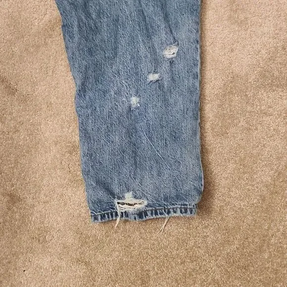 KanCan Light Wash Distressed Skinny Jeans Size 20 - Picture 10 of 11